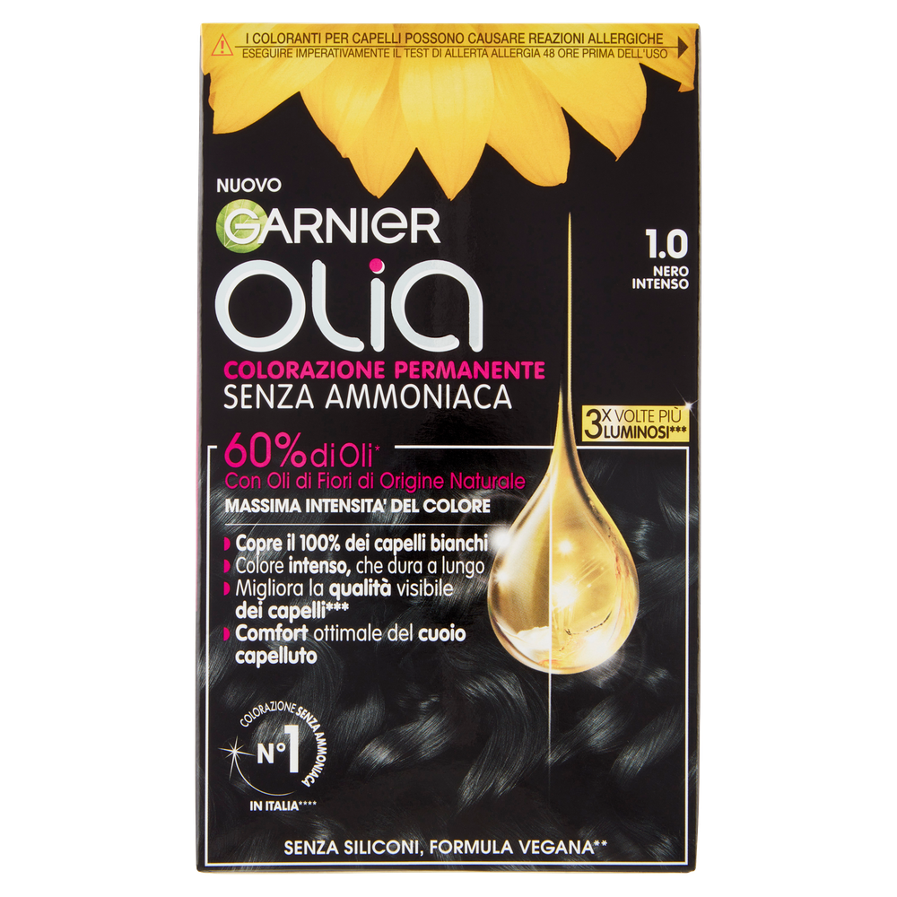 Colorazione Capelli 1.0 Nero Intenso Olia Garnier - Foto 1