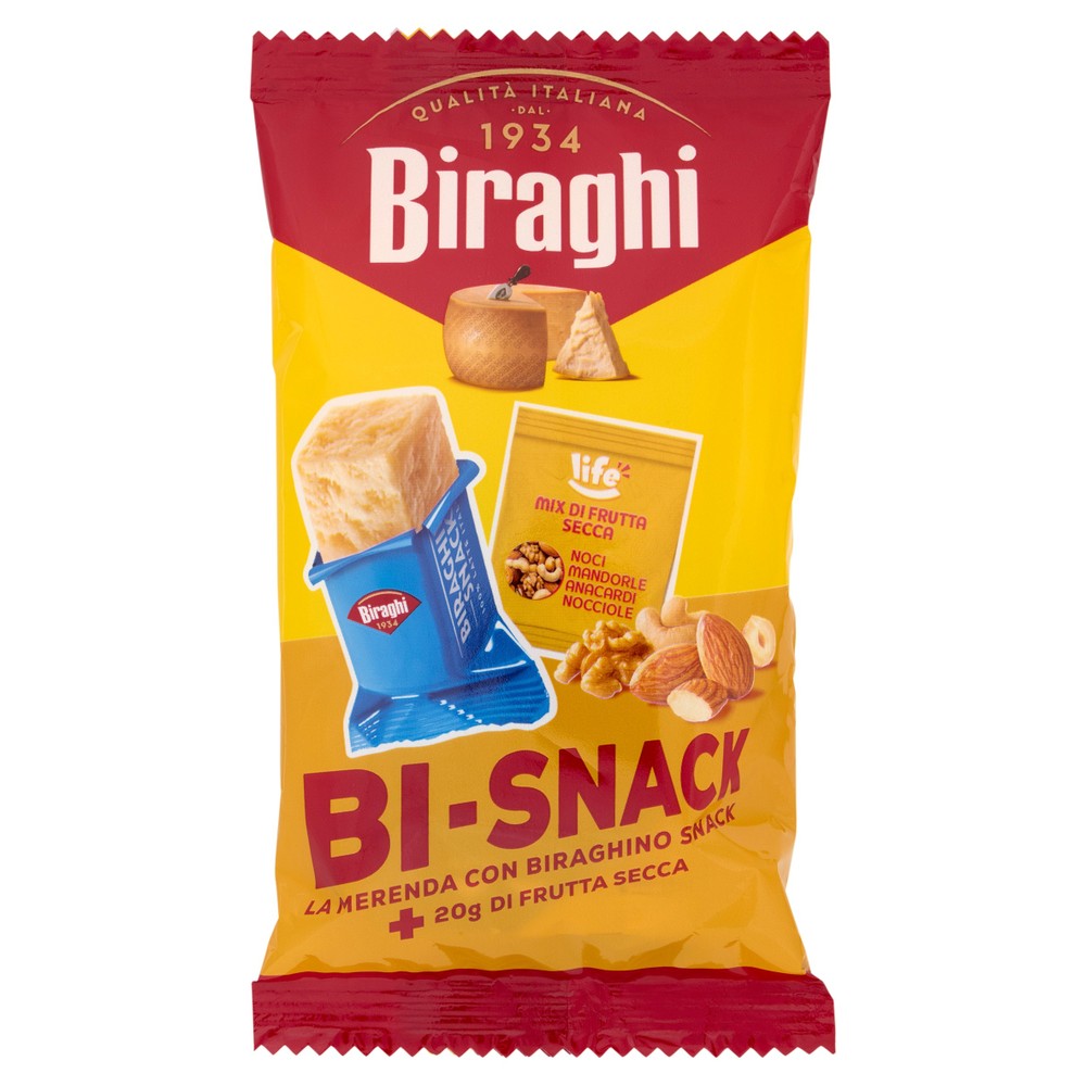 Bi-Snack Con Frutta Secca Biraghi - Foto 1