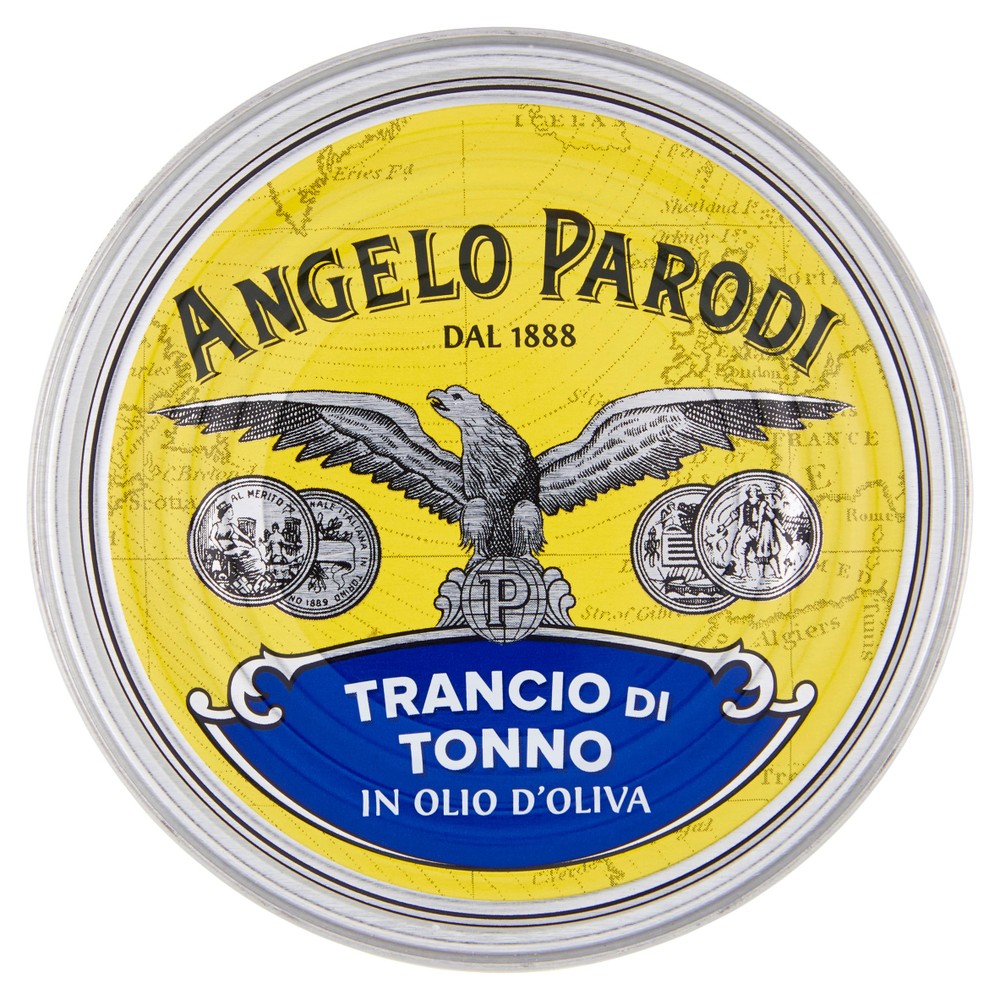 Trancio Di Tonno In Olio D'oliva Angelo Parodi - Foto 1