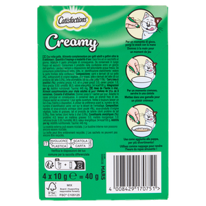 Catisfactions Creamy Erba Gatto 4x10g - Foto 3