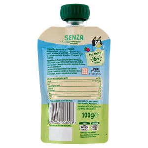 Yogurt Pouches Banana Fragola Hero Solo Bluey - Foto 3