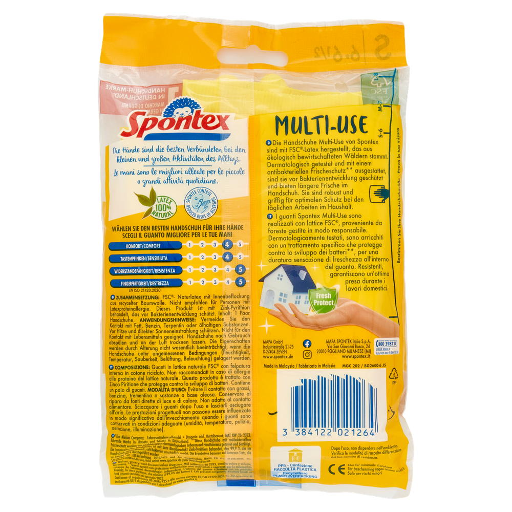 Guanti Felpati In Lattice Milleusi Spontex - Foto 3