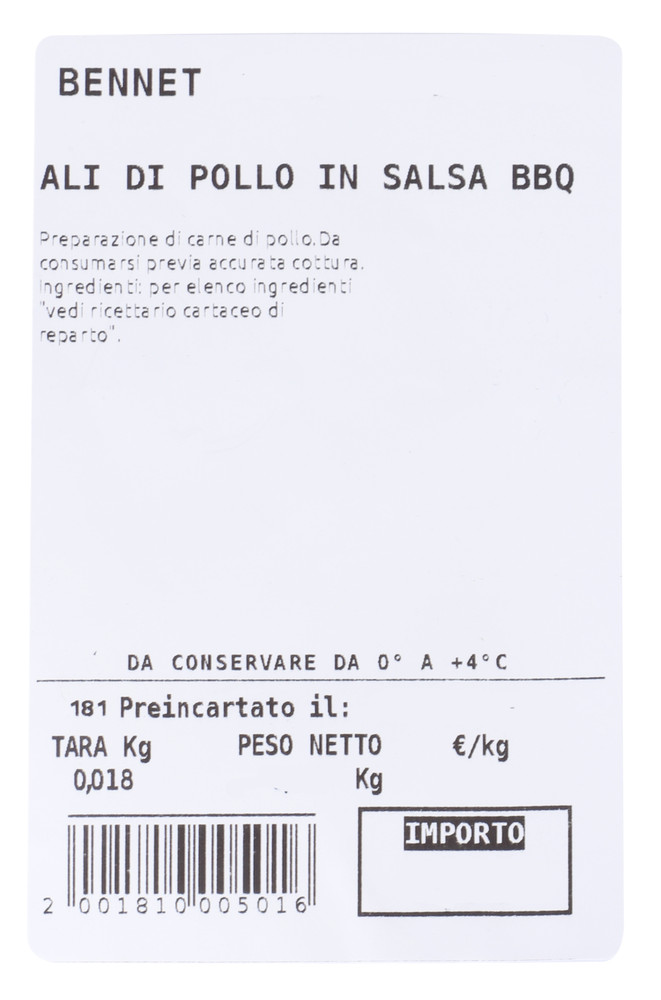 Ali Di Pollo Salsa Bbq - Foto 3