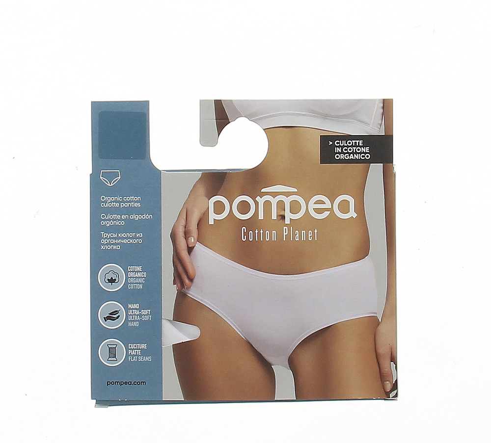 Culotte Donna Cotton Planet L Nero Pompea - Foto 2