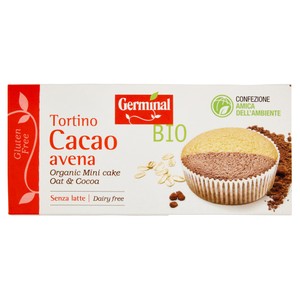 Tortino Avena Senza Glutine Cacao Bio Germinal
