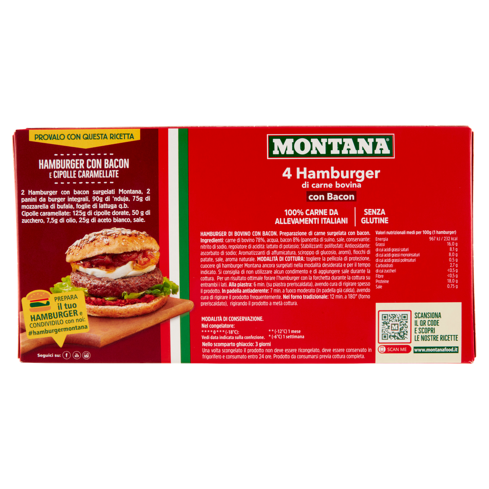 Hamburger Bacon Montana - Foto 3