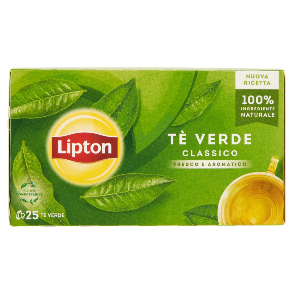 25 Filtri Te' Verde Classico Lipton - Foto 1