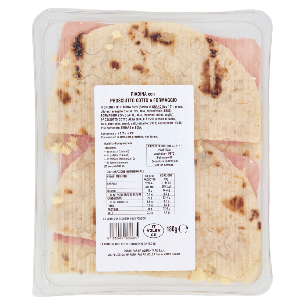 Piadina Cotto E Formaggio Amoretti - Foto 3