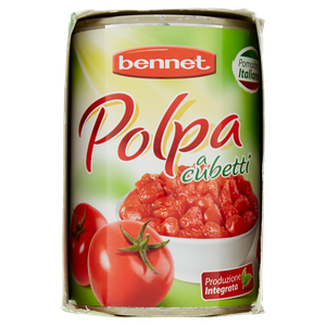 Polpa Di Pomodoro A Cubetti 3x400g Bennet - Foto 2