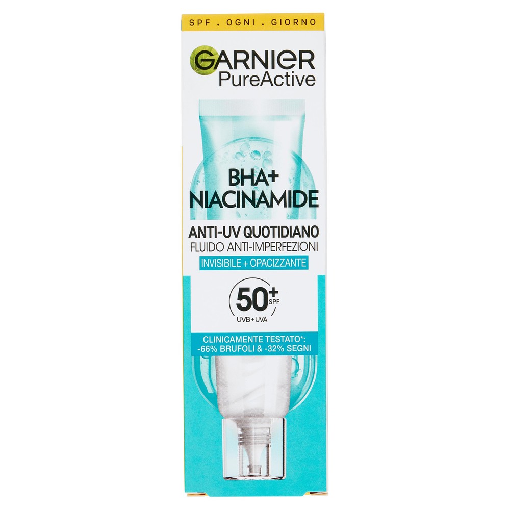 Siero Anti-Uv Quotidiano Spf50+ Pureactive Garnier - Foto 1