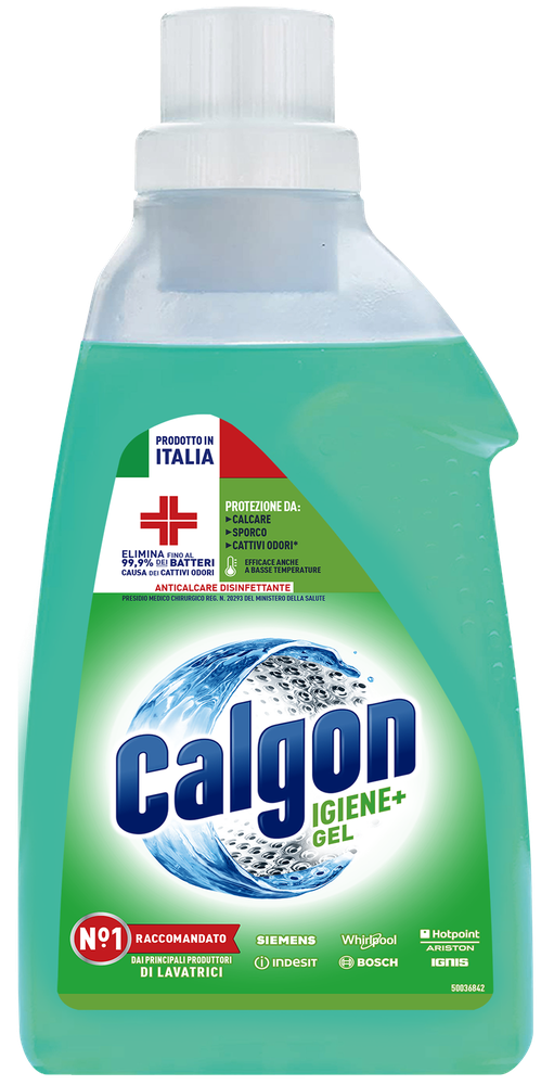 Anticalcare Disinfettante Per Lavatrice In Gel Calgon Igiene + - Foto 1