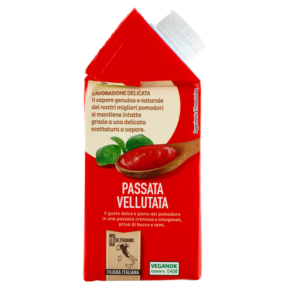 Passata Di Pomodoro Vellutata Ottenuta Al Vapore Valfrutta - Foto 2