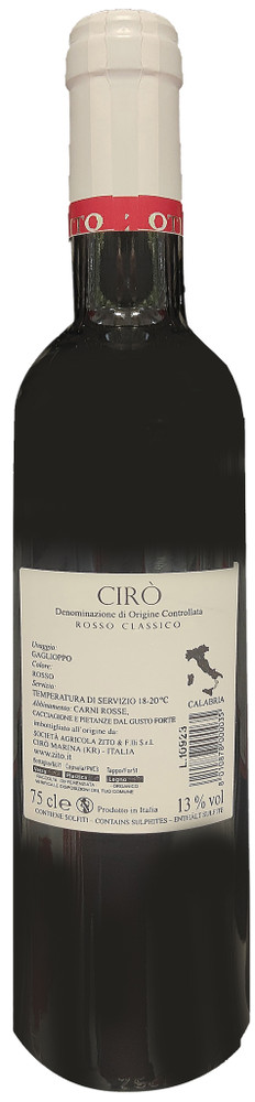 Ciro' Doc Rosso Classico Zito - Foto 2