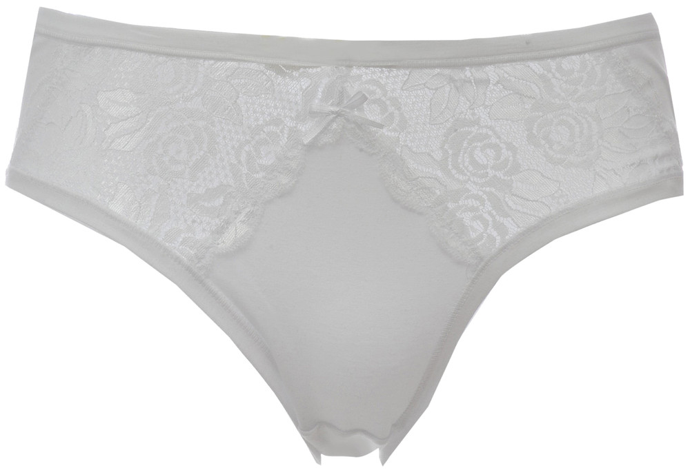 Slip Donna Con Pizzo 6 Bianco Delinea - Foto 1