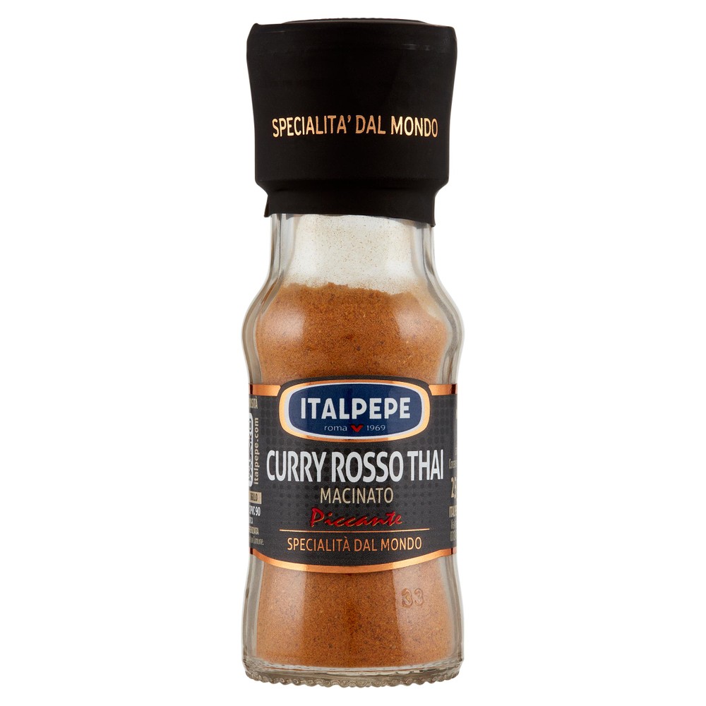 Curry Rosso Thai Macinato Piccante Italpepe - Foto 1