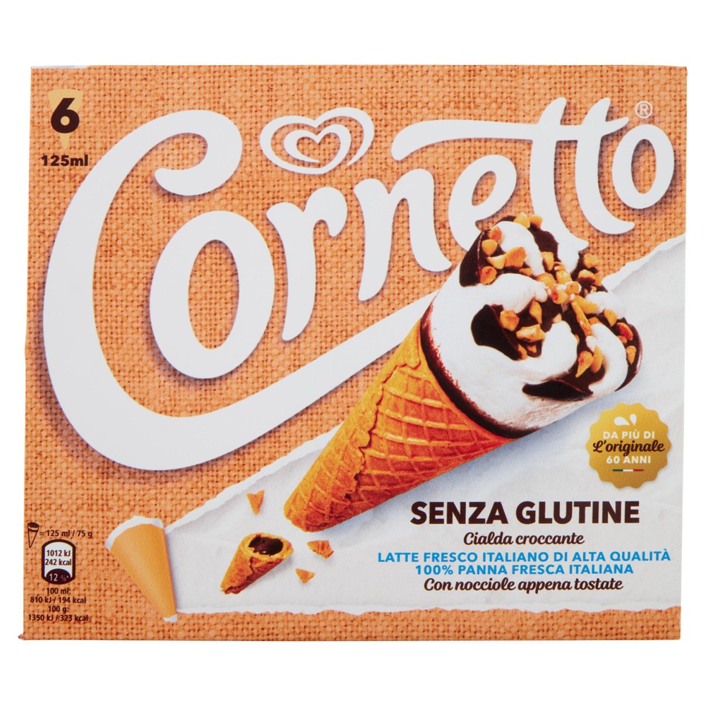 6 Cornetto Senza Glutine Algida - Foto 1