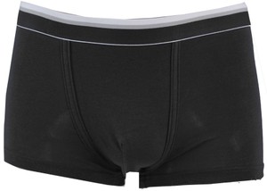 Boxer Uomo Elastico Parlato Con Riga L Nero Delinea - Foto 1