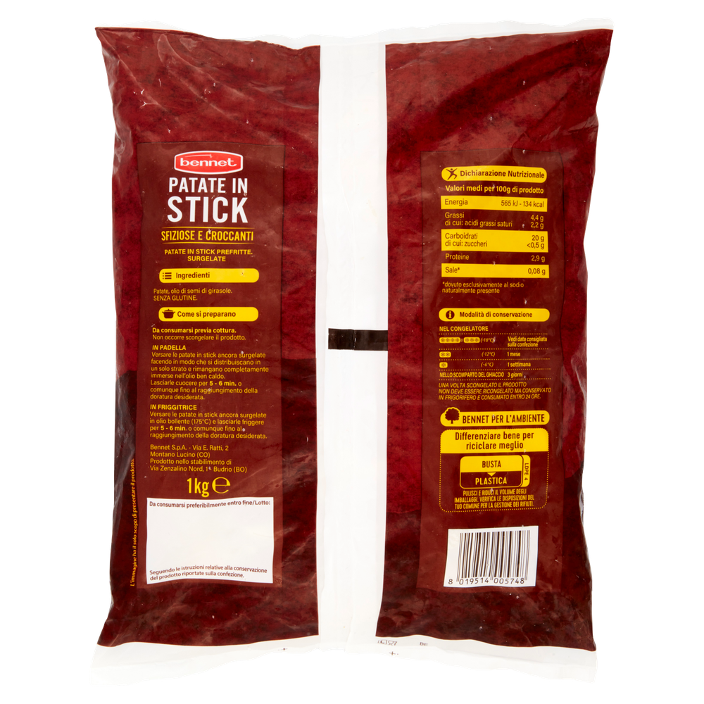 Patate Stick Surgelate Bennet - Foto 3