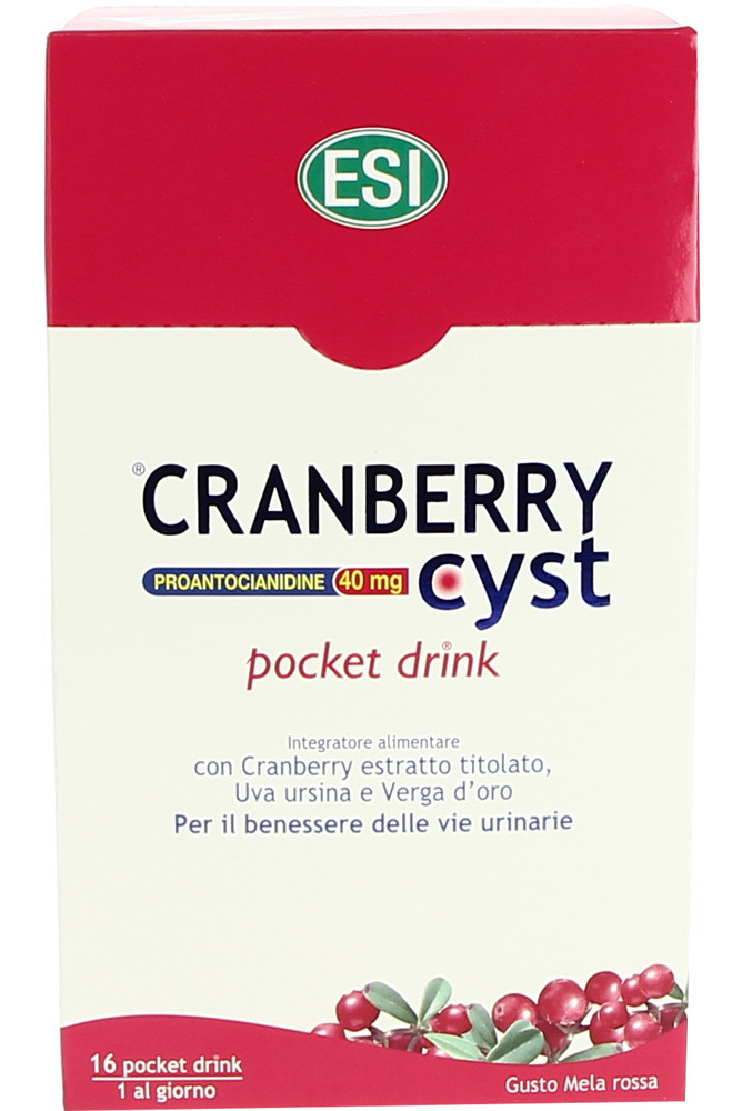 Cranberry Cyst Esi Pocket Drink