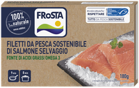 Filetti Da Pesca Sostenibile Di Salmone Selvaggio Frosta