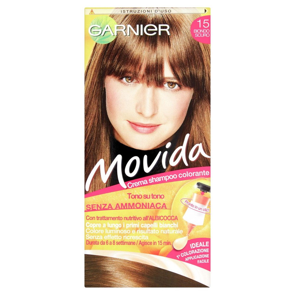 Garnier Movida Crema Shampoo Colorante 15 Biondo Scuro