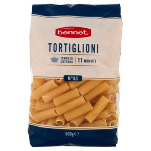 Tortiglioni N83 Pasta Di Semola Di Grano Duro Bennet