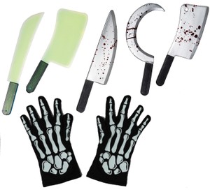 Accessori Demon Halloween Assortiti - Foto 1
