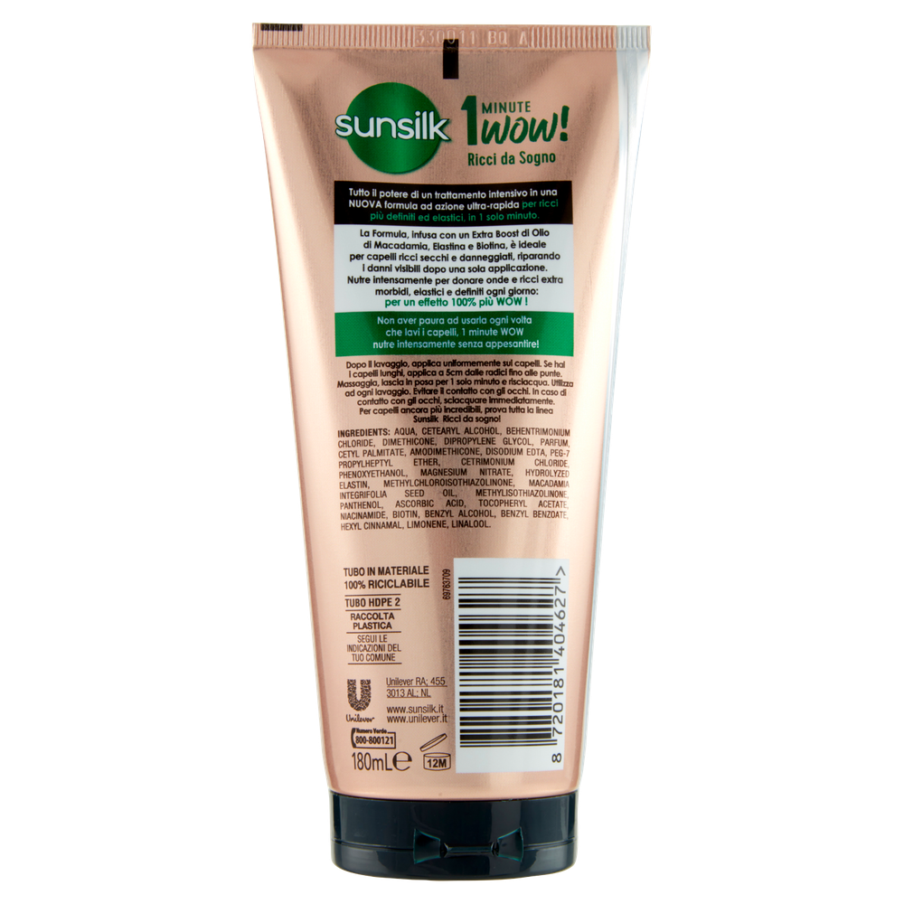 Maschera Capelli 1 Minuto Ricci Da Sogno Sunsilk - Foto 3