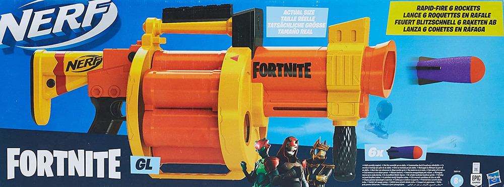 Fucile Nerf Fortnite Gl Hasbro