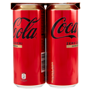 6 Lattine Coca Cola Zero Senza Caffeina - Foto 2