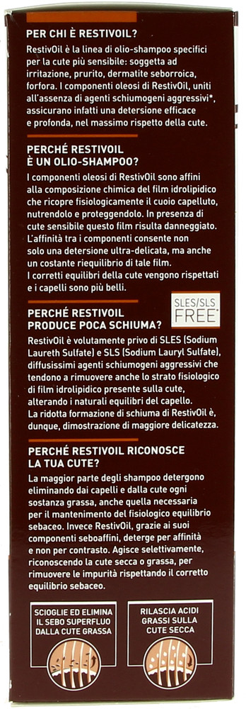 Olio Shampoo Sebonormalizzante Restivoil - Foto 2