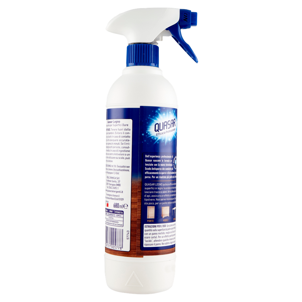Detergente Spray Per Legno Lucidante E Nutriente Quasar - Foto 3