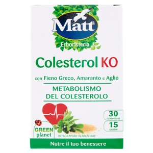 Matt Erboristeria Colesterol Ko 30 Compresse 30,45 G - Foto 1