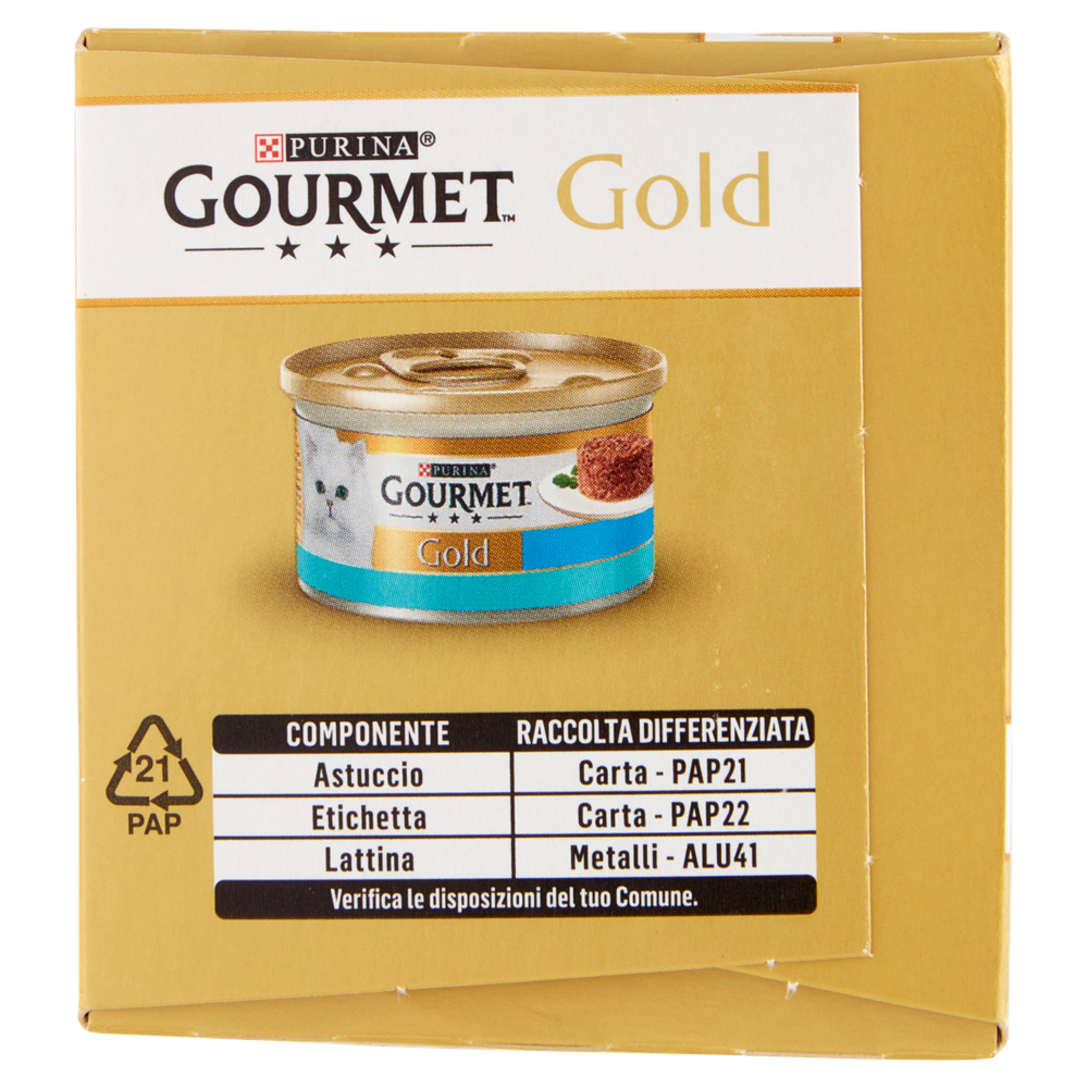 Alimento Umido Per Gatti Tortini Pesce Gourmet Gold - Foto 2