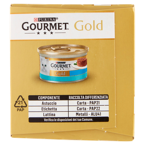 Alimento Umido Per Gatti Tortini Pesce Gourmet Gold - Foto 2