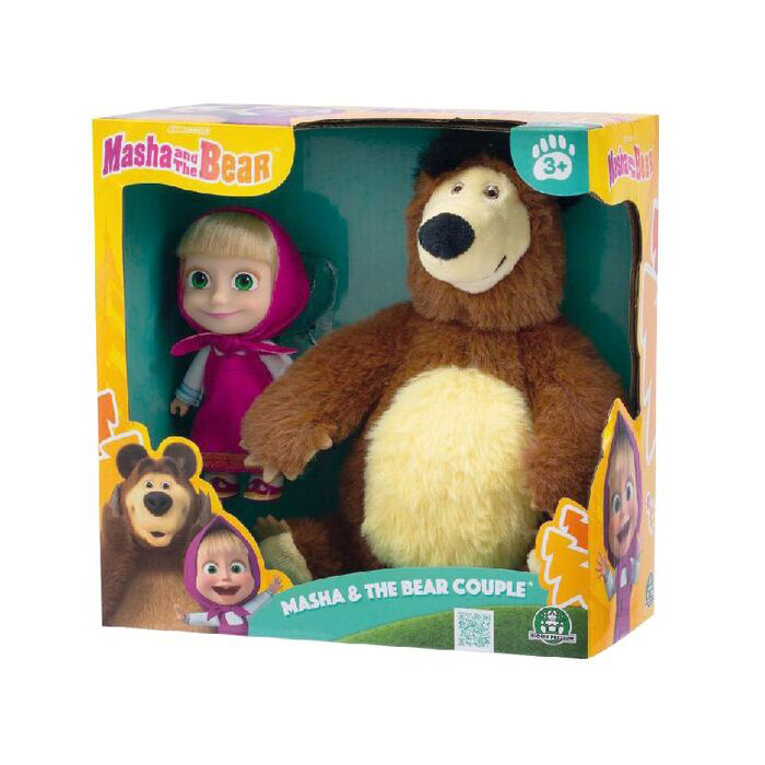 Masha Doll12 Cm   Peluche Orso 20cm - Foto 1