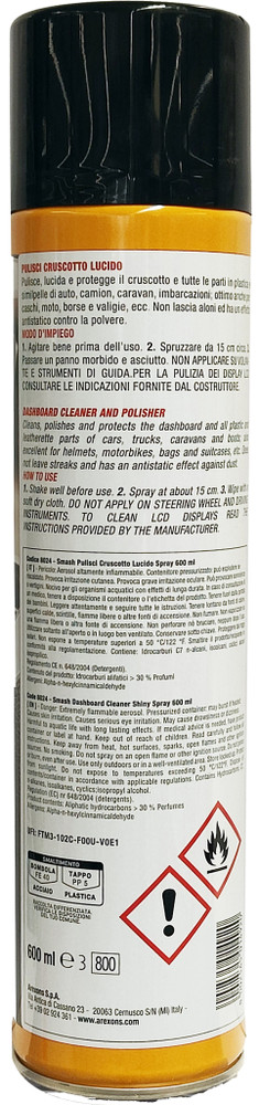 Pulisci Cruscotto Lucido 600ml Smash - Foto 2