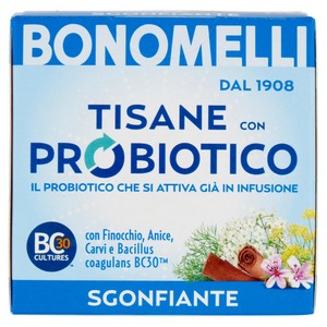 Tisana Probiotica Sgonfiante Bonomelli, Conf.10 Bustine - Foto 1