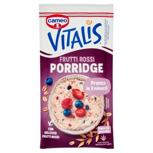 Porridge Con Avena Integrale E Frutti Rossi, Pronto In 3 Min Vitalis
