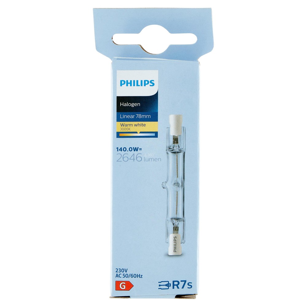Lampadina Alogena Lineare Compatta Attacco R7s 120w Luce Calda - Foto 1