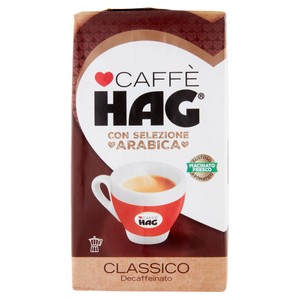 Caffè Classico Decaffeinato Con Selezione Arabica Hag