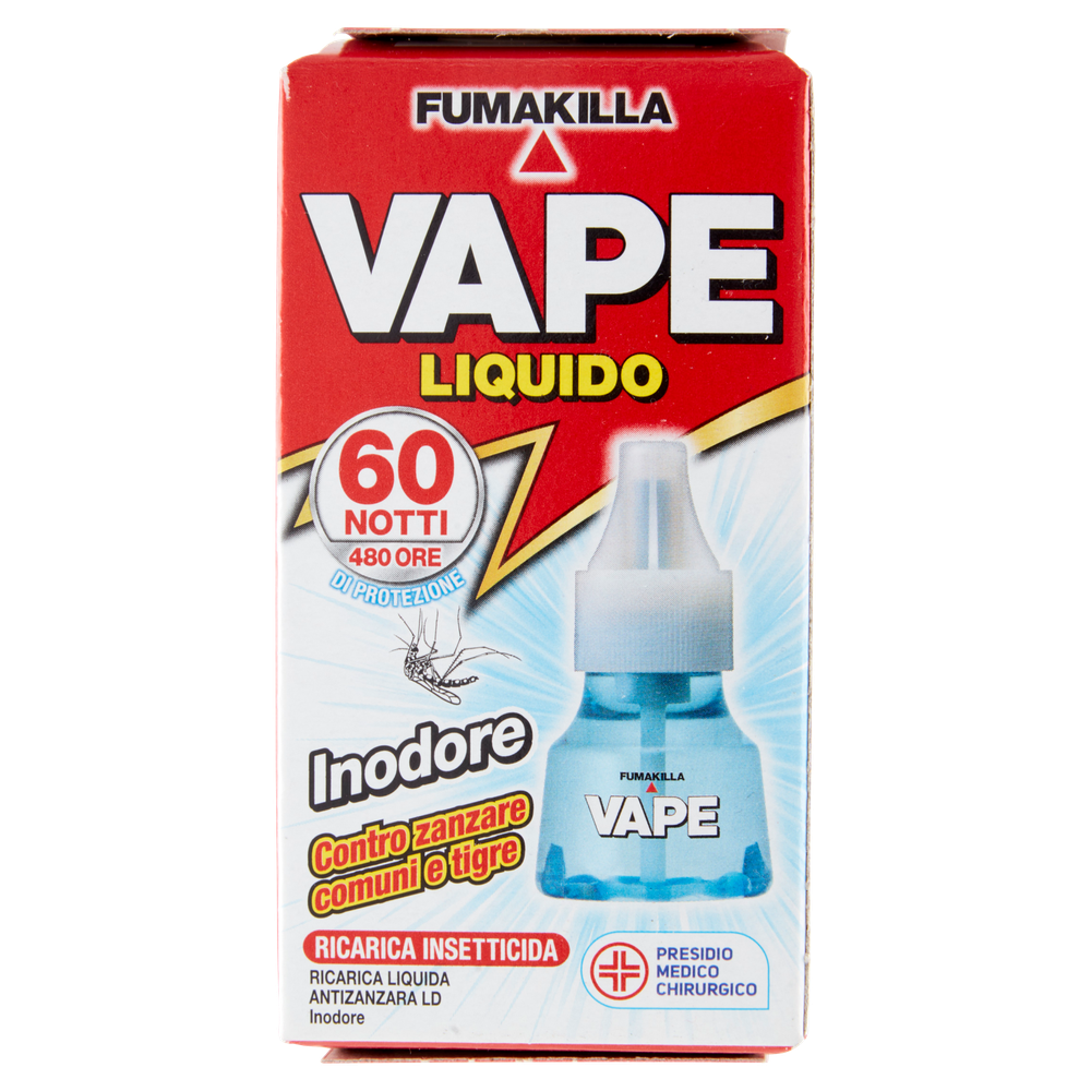 Ricarica Liquida Inodore Per Elettroemanatore Antizanzare 60 Notti Vape - Foto 3