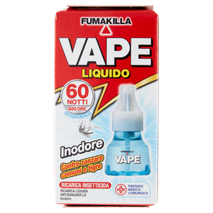 Ricarica Liquida Inodore Per Elettroemanatore Antizanzare 60 Notti Vape - Foto 3