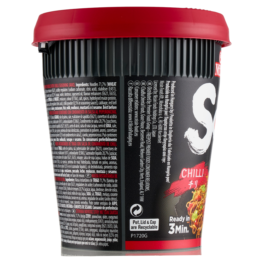 Noodles Istantanei Soba Wok Style Chili Nissin - Foto 2