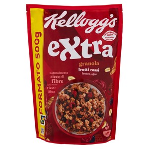 Cereali Extra Frutti Rossi Kellogg's