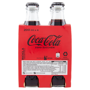 4 Coca Cola Zero Vetro - Foto 3