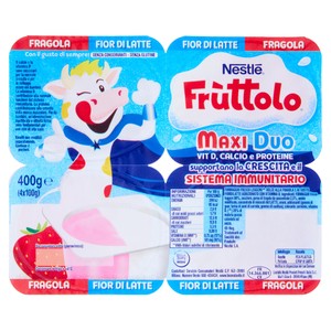 Maxiduo Fragola Fior Di Latte Fruttolo - Foto 1