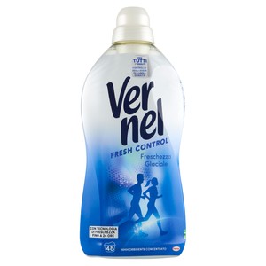 Ammorbidente Concentrato Per Lavatrice Freschezza Glaciale 48l Vernel - Foto 1