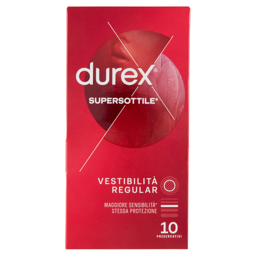 Profilattici Durex Supersottile Regular