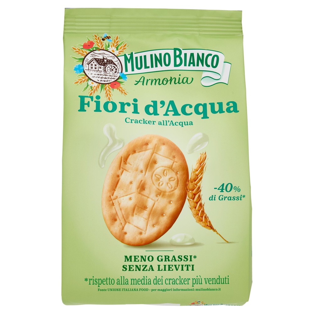Cracker Fiori D'acqua Mulino Bianco - Foto 1